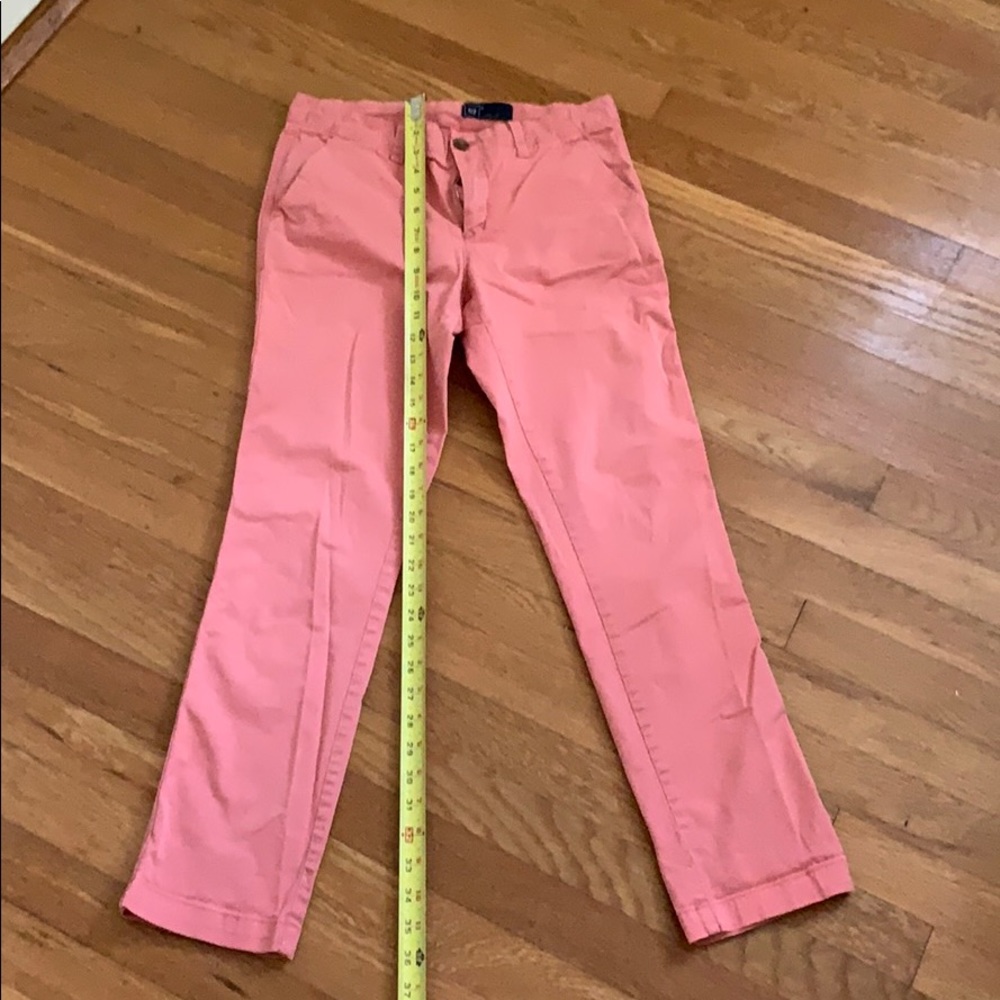 Salmon color GAP pants